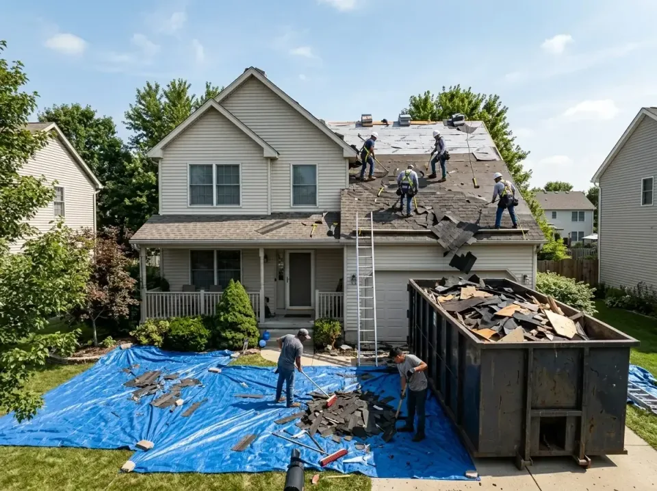 roof-replacement-debris-remova-004 — frequently asked questions, Cheapest Dumpster Rentals in Van Buren, AR